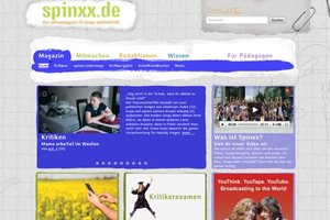 Screenshot www.spinxx.de