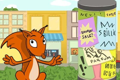 Internet-ABC-Spiel: Flizzys Werbe-Check – Werbung richtig erkennen