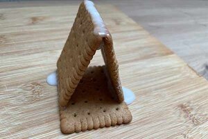 Haus aus Keksen