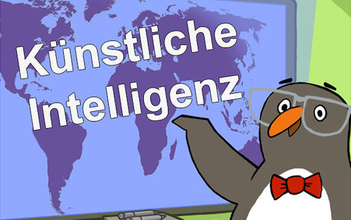 Eddie mit Künstlicher Intelligenz; Bild: Internet-ABC