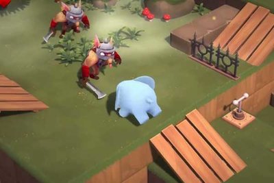 Screenshot aus "Yono und die himmlischen Elefanten"; Bild: Mindscape