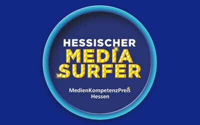 Hessischer MediaSurfer — MedienKompetenzPreis Hessen; Bild: Medienanstalt Hessen