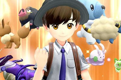 Screenshot aus dem Spiel "Pokémon - Jagd in einer offenen Spielwelt"; Bild: Nintendo