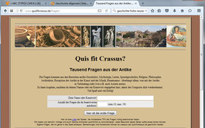 Screenshot: http://www.quisfitcrassus.de/fragen/