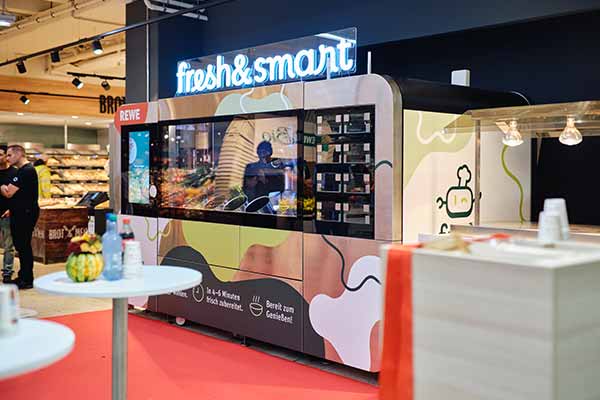 Kochroboter CA-1 im Supermarkt; Bild: Circus Group