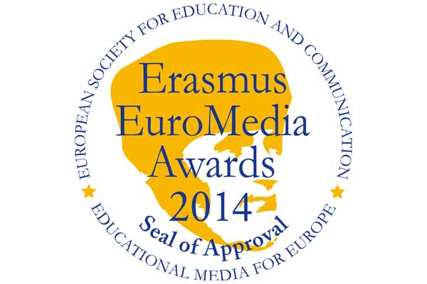Logo: Erasmus EuroMedia Awards 2014; Bild: European Society for Communication and Education (ESEC) 