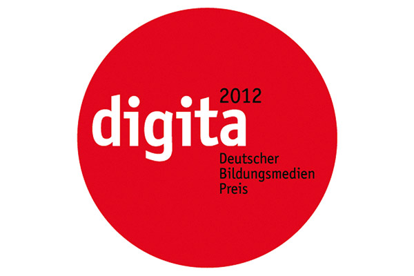 digita 2012 Deutscher Bildungsmedien-Preis; Logo: digita