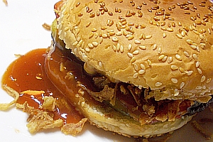 Ein Hamburger; Bild: Internet-ABC