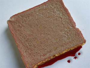 Toastbrot mit Marmelade; Bild: Internet-ABC