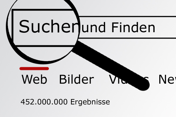 Du benötigst Informationen für die Schule: Wo oder womit suchst du