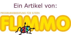 Logo: FLIMMO, mit Schriftzug "Ein Artikel von" darüber 