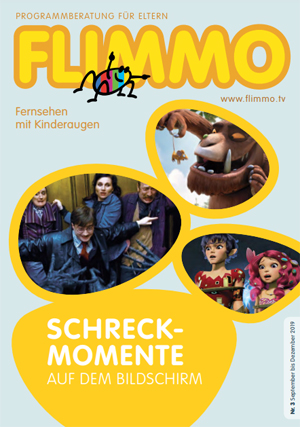 Cover der FLIMMO-Ausgabe 03/2019; Bild: Programmberatung für Eltern e. V.